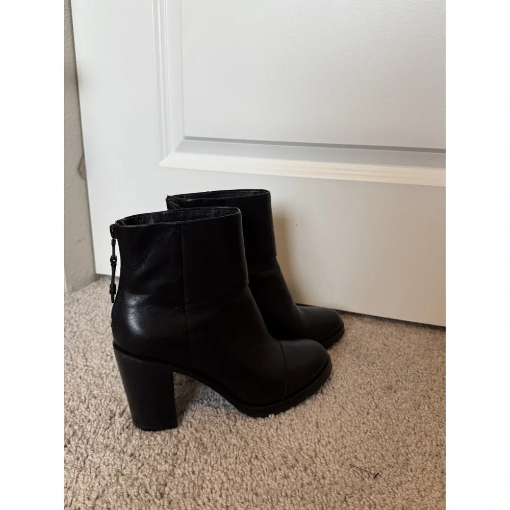 Rag & Bone Black Newbury 2.0 Boots Size 38.5 8.5